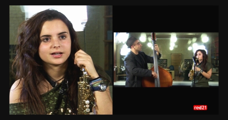 Joan Chamorro presenta Andrea Motis, un jove valor del jazz catal