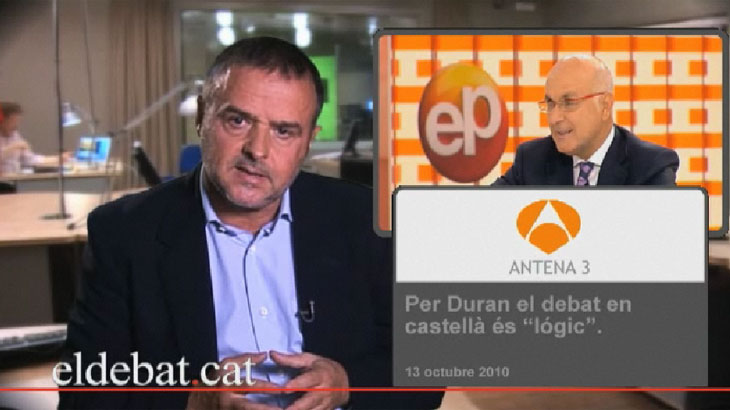 El cara a cara escalfa la campanya per Francesc Moreno